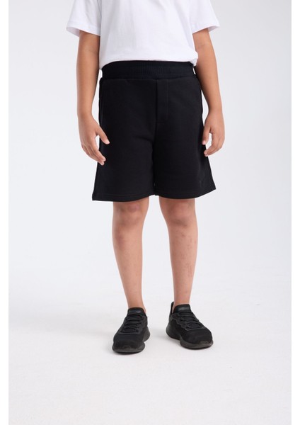 Erkek Çocuk Sweat Short Siyah fiyatları