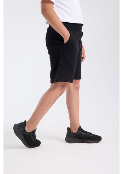 Erkek Çocuk Sweat Short Siyah indirimleri