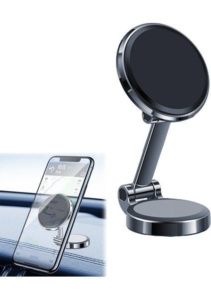 Ayarlanabilir Manyetik Araç ve Masa Üstü Telefon Tutucu