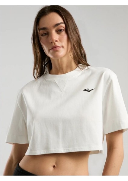 Ever Classics Wmn Comfort Beyaz Kadın Crop Tişört fiyatları