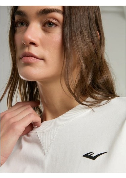 Ever Classics Wmn Comfort Beyaz Kadın Crop Tişört modelleri