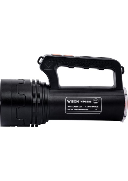 Şarj Edilebilir Zoomlu El Feneri - Wison - 5500 Lümen - 55 Watt modelleri