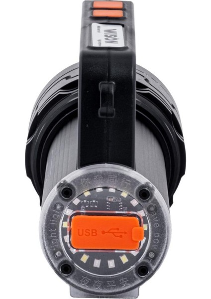 Şarj Edilebilir Zoomlu El Feneri - Wison - 5500 Lümen - 55 Watt indirimleri