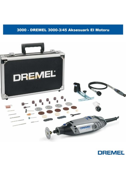 3000-3/45 Aksesuarlı El Motoru F0133000VF