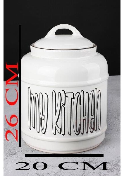 Seramik Jumbo Boy Kavanoz Saklama Kabı 1 Adet fiyatları