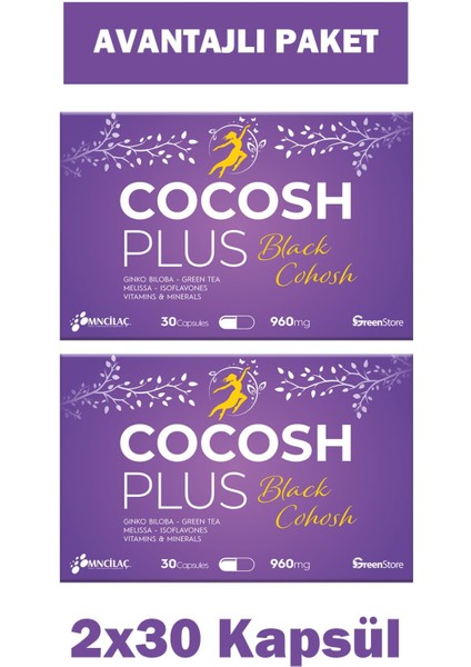 Cocosh Plus 30 Kapsül 2 Adet