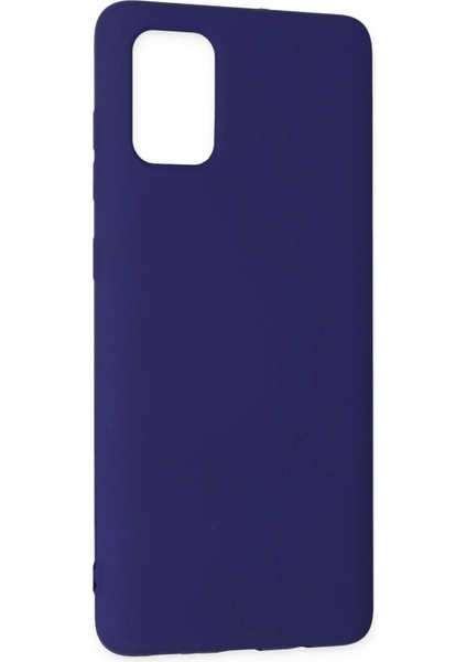 Samsung Galaxy A71 Kılıf Nano Içi Kadife Silikon - Mor - PZRCR3519-7786 fiyatları
