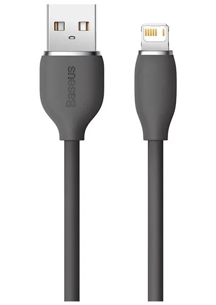 Baseus Jelly Liquid USB To iPhone Lightning 2.4A Hızlı Şarj Kablosu 1.2M-(1903) - PZRCR9417-9051 fırsatları