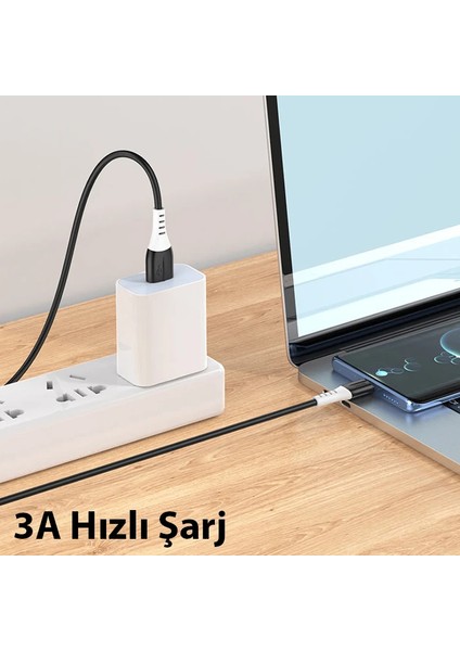 Hoco X82 Type-C To USB 3A Hızlı Silikon Data ve Şarj KABLOSU-(1903) - PZRCR1515-5652 modelleri