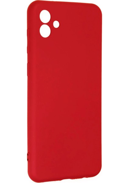 Samsung Galaxy A04 Kılıf First Silikon - Kırmızı - PZRCR5038-8676 fiyatları
