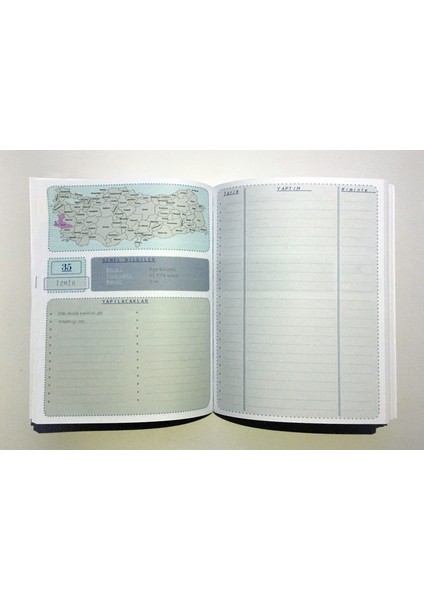 Türkiye Gezi Defteri Sert Kapak (15X21CM) fırsatları