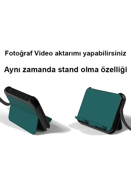 Ally C05 Çok Fonksiyonlu Iphone Otg Adaptör ÇOKLAYICI&AMP;STAND-(1903) - PZRCR9269-6300 fırsatları