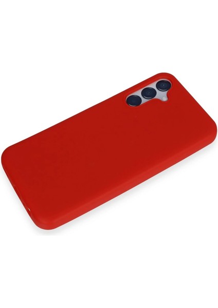 Samsung Galaxy M15 Kılıf First Silikon - Kırmızı - PZRCR3669-7668 modelleri