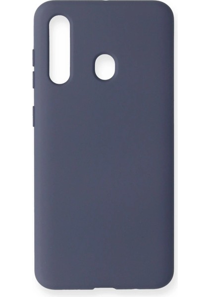 Samsung Galaxy M40 Kılıf Nano Içi Kadife Silikon - Gri - PZRCR3331-3159