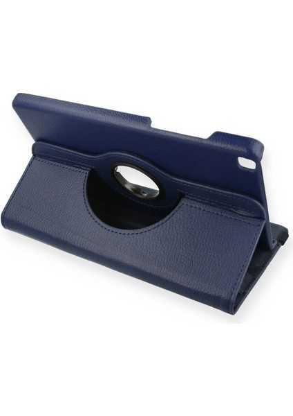 Samsung Galaxy T290 Tab A 8 Kılıf 360 Tablet Deri Kılıf - Lacivert - PZRCR9224-9249