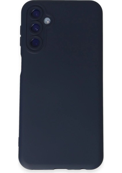 Samsung Galaxy M34 5g Kılıf Nano Içi Kadife Silikon - Lacivert - PZRCR2647-7229