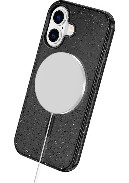 iPhone 16 Plus Kılıf Glow Magsafe Kapak - Siyah - PZRCR9444-7930 indirimleri