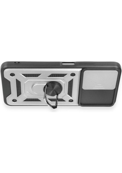 Xiaomi Redmi Note 12 5g Kılıf Pars Lens Yüzüklü Silikon - Gümüş - PZRCR6511-2538 modelleri