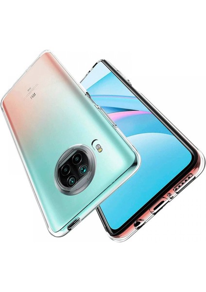 Xiaomi Mi 10T Lite Kılıf Lüx Şeffaf Silikon - PZRCR5542-1152