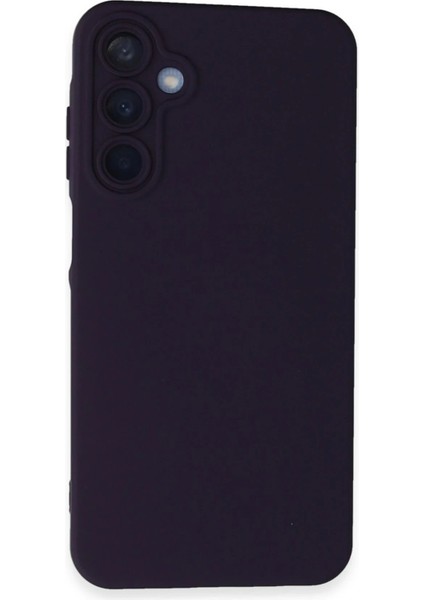 Samsung Galaxy A05S Kılıf Nano Içi Kadife Silikon - Mor - PZRCR6503-9556