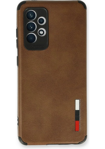 Samsung Galaxy A73 5g Kılıf Loop Deri Silikon - Kahverengi - PZRCR9451-6222