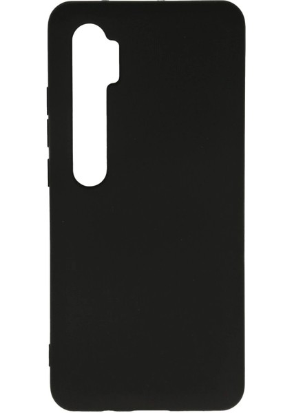 Xiaomi Mi Note 10 Lite Kılıf Nano Içi Kadife Silikon - Siyah - PZRCR1474-3326