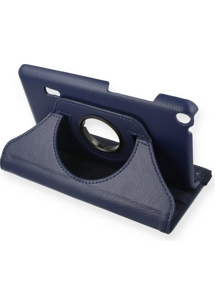 Huawei Mediapad T3 7 Kılıf 360 Tablet Deri Kılıf - Lacivert - PZRCR2820-9515