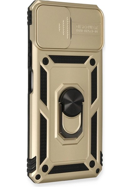 Xiaomi Mi 11 Lite Kılıf Pars Lens Yüzüklü Silikon - Gold - PZRCR5815-9056 fiyatları