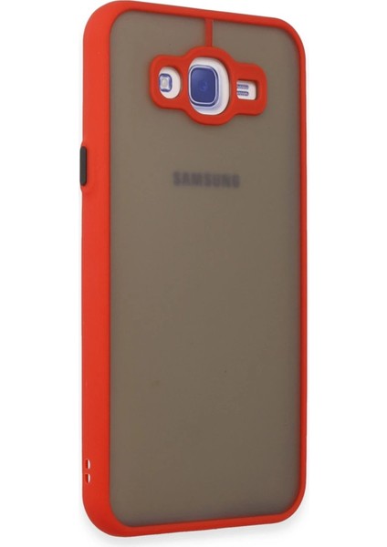 Samsung Galaxy J7 Kılıf Montreal Silikon Kapak - Kırmızı - PZRCR3280-2218 fiyatları