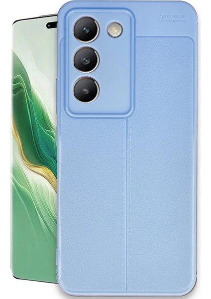 Vivo V30 Lite 4g Kılıf Auto Focus Kapak - Mavi - PZRCR9910-5405