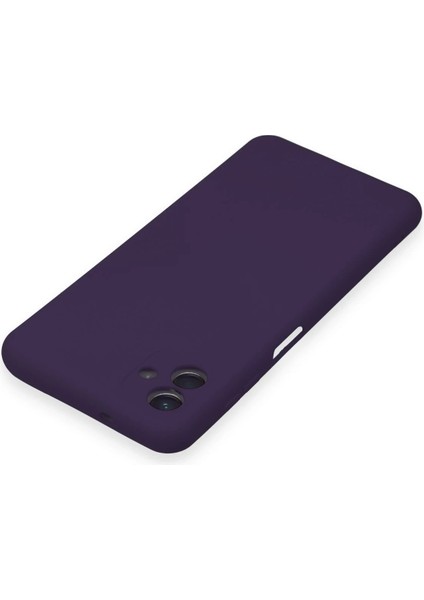 Samsung Galaxy A04 Kılıf Nano Içi Kadife Silikon - Mor - PZRCR2575-2662 fırsatları