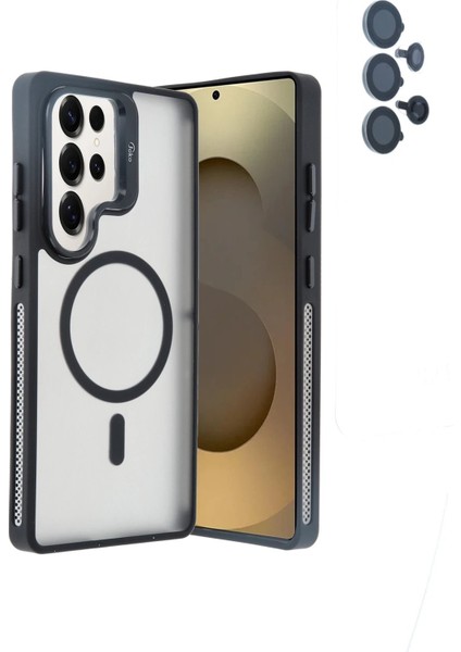 Samsung Galaxy S25 Ultra Flet Lens Magsafe Kapak - Siyah - PZRCR5533-4249 fiyatları