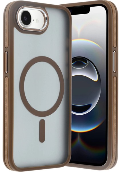 iPhone 16E Winner Magsafe Kapak - Gold - PZRCR5602-6086 modelleri