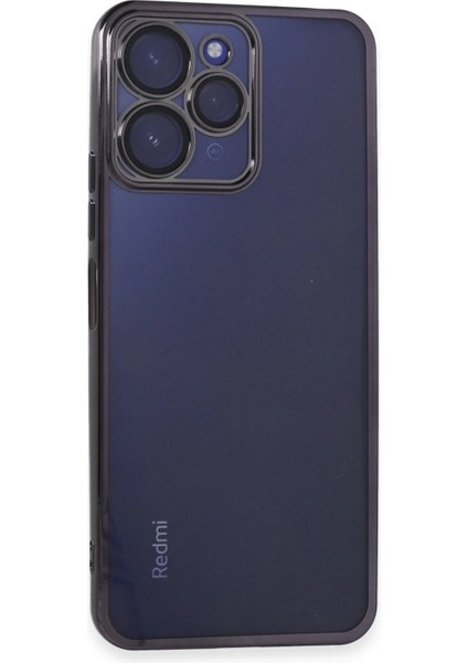 Xiaomi Redmi 12 Kılıf Lensli Silikon - Mor - PZRCR2427-5565