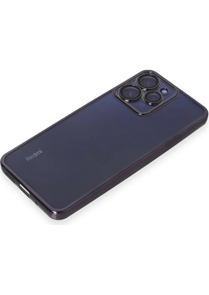 Xiaomi Redmi 12 Kılıf Lensli Silikon - Mor - PZRCR2427-5565 fırsatları