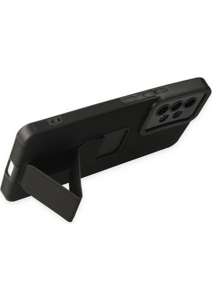 Samsung Galaxy A53 5g Kılıf Mega Standlı Silikon - Siyah - PZRCR2376-4504 fırsatları