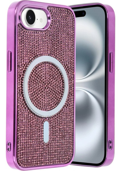 Apple iPhone 16E Helen Magsafe Kapak - Derin Mor - PZRCR5430-4459 modelleri