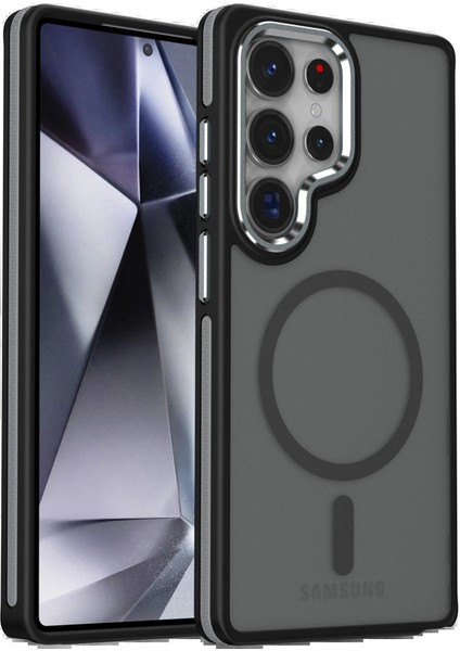 Samsung Galaxy S25 Ultra Winner Magsafe Kapak - Siyah - PZRCR4692-6177