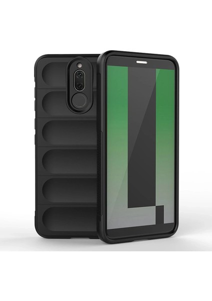 Huawei Mate 10 Lite Kılıf Optimum Silikon - Siyah - PZRCR6679-1062