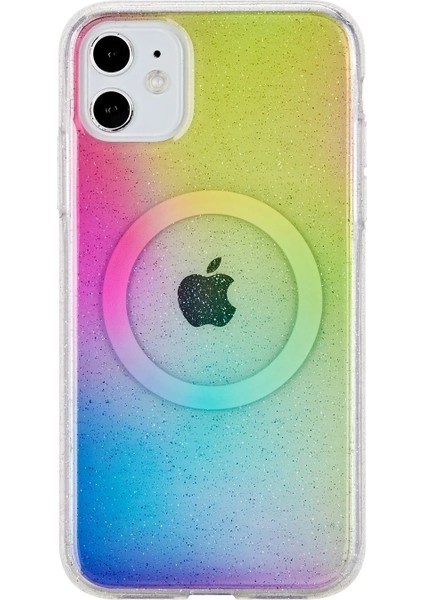 iPhone 11 Tanya Magsafe Kapak - Desen 9 - PZRCR2474-1756