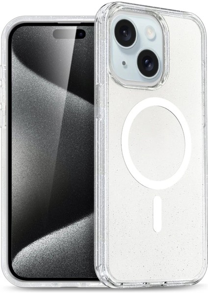 Apple iPhone 14 Star Magsafe Kapak - Şeffaf - PZRCR8822-3188