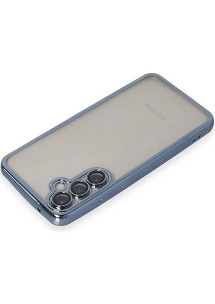 Samsung Galaxy S23 Fe Kılıf Lensli Silikon - Açık Mavi - PZRCR7212-9807 modelleri