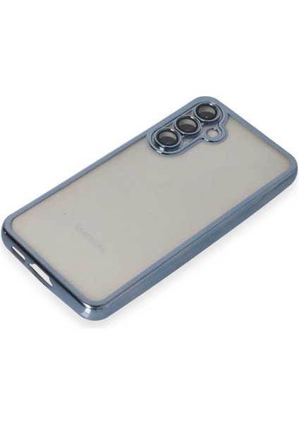 Samsung Galaxy S23 Fe Kılıf Lensli Silikon - Açık Mavi - PZRCR7212-9807 fırsatları