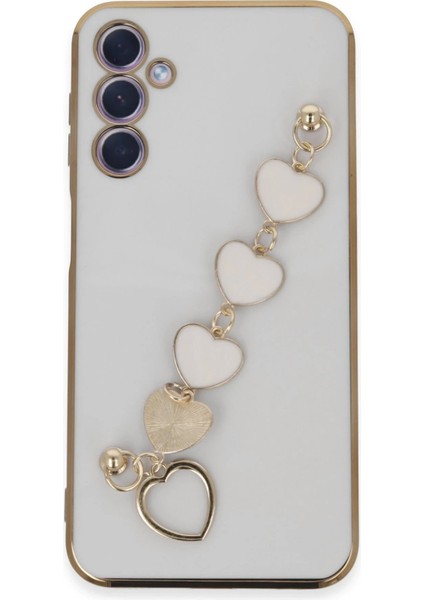 Samsung Galaxy A24 4g Kılıf Esila Silikon - Beyaz - PZRCR7791-8691