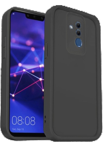 Huawei Mate 20 Lite Kılıf Viera Silikon - Siyah - PZRCR3732-8042