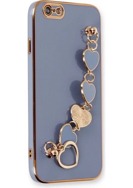 iPhone 6 Kılıf Esila Silikon - Gri - PZRCR7682-8898