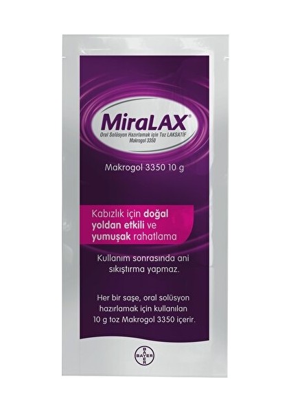 Miralax 10 Saşe 2 Adet fırsatları