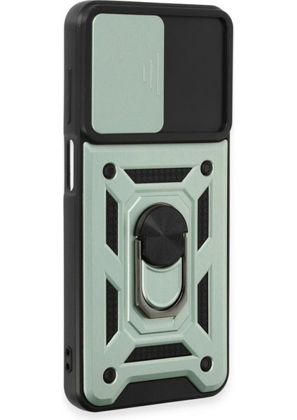 Samsung Galaxy A14 4g Kılıf Pars Lens Yüzüklü Silikon - Yeşil - PZRCR4450-2206 fiyatları