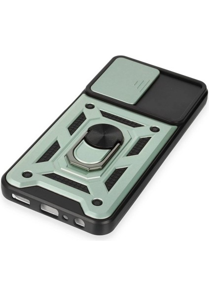 Samsung Galaxy A14 4g Kılıf Pars Lens Yüzüklü Silikon - Yeşil - PZRCR4450-2206 indirimleri