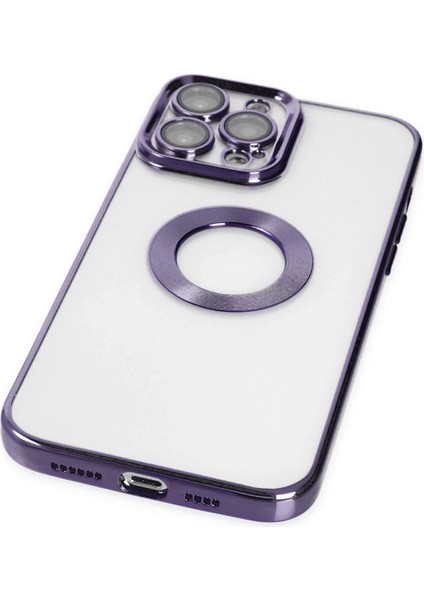 iPhone 14 Pro Max Kılıf Slot Silikon - Mor - PZRCR9832-3608 fırsatları
